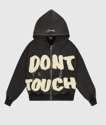 CARSICKO DON’T TOUCH HOODIE – GREY