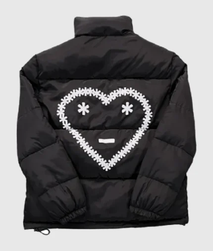 Carsicko Logo Puffer Jacket – (BLACK)