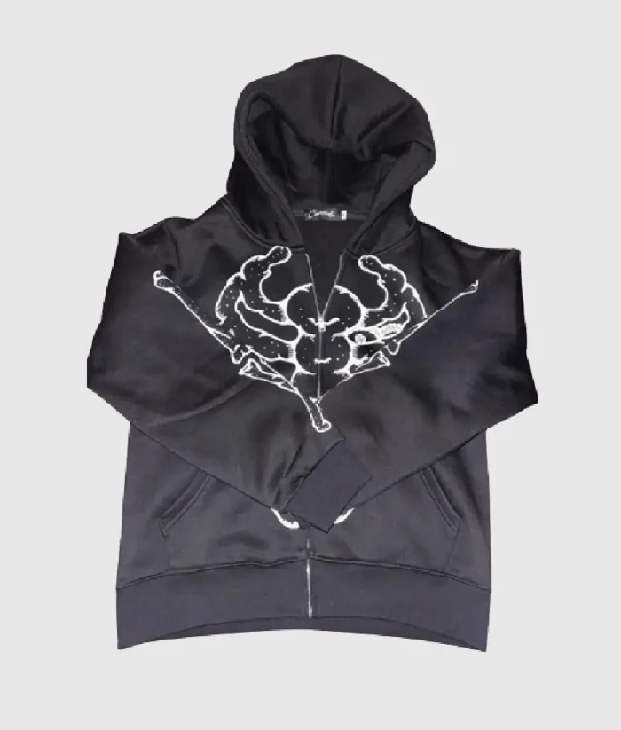 Carsicko skelly zip hoodie